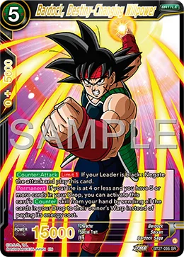 BT27-095 Bardock, Destiny-Changing Willpower