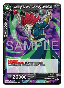 BT27-100 Demigra, Encroaching Shadow