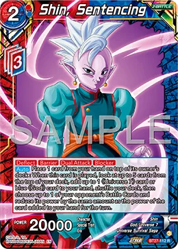 BT27-112 Shin, Sentencing