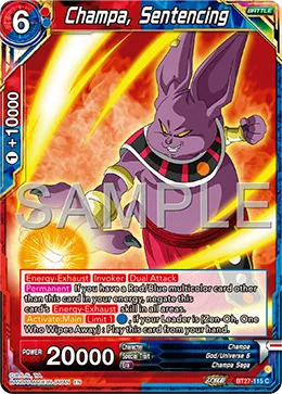 BT27-115 Champa, Sentencing