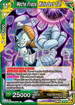 BT27-137 Mecha Frieza, Wickedest Clan