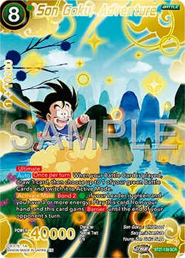 BT27-139 Son Goku, Adventure