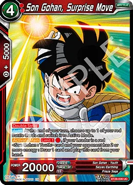 BT28-006 Son Gohan, Surprise Move