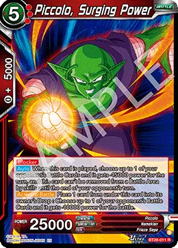 BT28-011 Piccolo, Surging Power