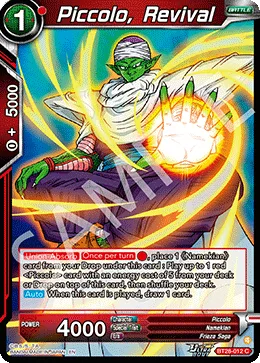 BT28-012 Piccolo, Revival