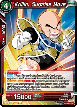 BT28-013 Krillin, Surprise Move