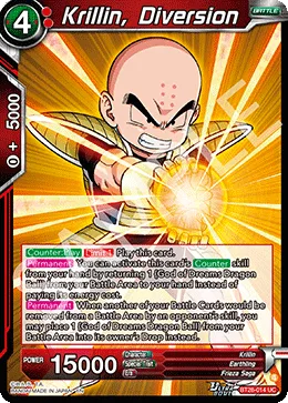 BT28-014 Krillin, Diversion