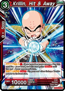 BT28-015 Krillin, Hit & Away