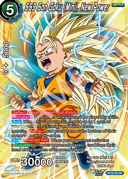 BT28-033 SS3 Son Goku (Mini), New Power