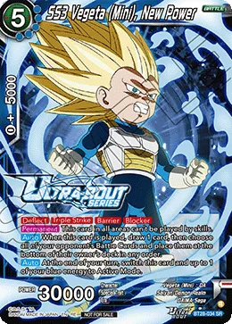 BT28-034 SS3 Vegeta (Mini), New Power (Promo)