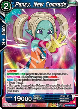 BT28-039 Panzy, New Comrade