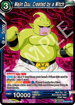 BT28-044 Majin Duu, Created by a Witch