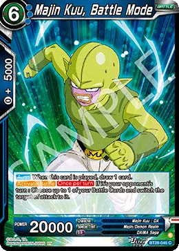 BT28-045 Majin Kuu, Battle Mode