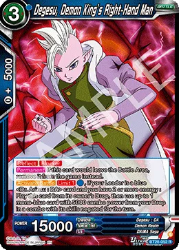BT28-052 Degesu, Demon King’s Right-Hand Man