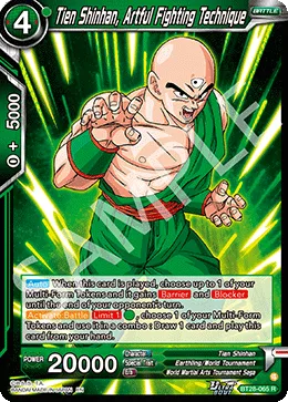 BT28-065 Tien Shinhan, Artful Fighting Technique