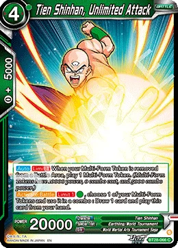 BT28-066 Tien Shinhan, Unlimited Attack