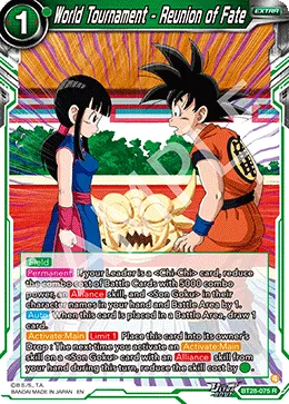 BT28-075 World Tournament - Reunion of Fate