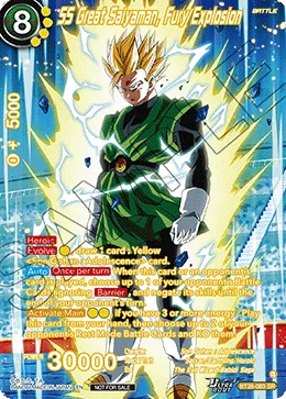 BT28-083 SS Great Saiyaman, Fury Explosion (Promo)