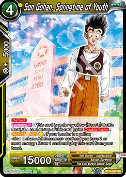BT28-086 Son Gohan, Springtime of Youth