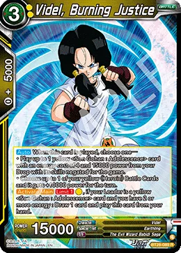 BT28-089 Videl, Burning Justice