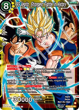 BT28-097 SS Vegito, Strongest Fighter in History