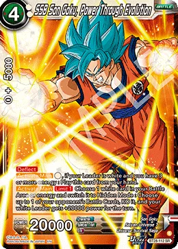 BT28-112 SSB Son Goku, Power Through Evolution