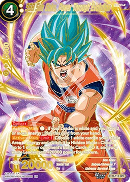 BT28-112 SSB Son Goku, Power Through Evolution (SPR)