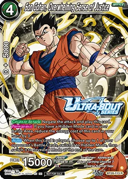 BT28-113 Son Gohan, Overwhelming Sense of Justice (Promo)