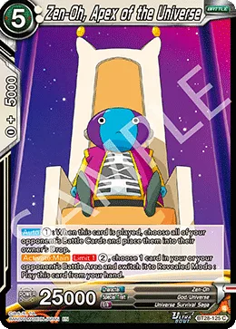 BT28-125 Zen-Oh, Apex of the Universe
