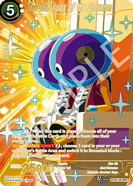 BT28-125 Zen-Oh, Apex of the Universe (SPR)