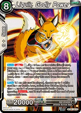 BT28-132 Liquiir, Godly Power