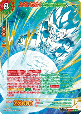 BT28-140 Son Goku, Battle for the Best Under the Heavens (SPR)