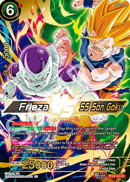 BT28-143 Frieza VS SS Son Goku