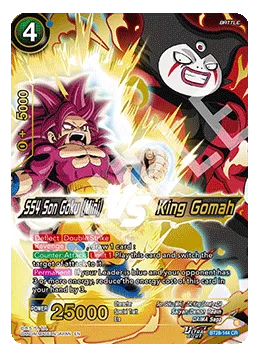 BT28-144 SS4 Son Goku (Mini) VS King Gomah