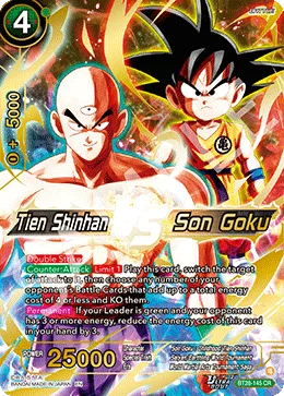 BT28-145 Tien Shinhan VS Son Goku