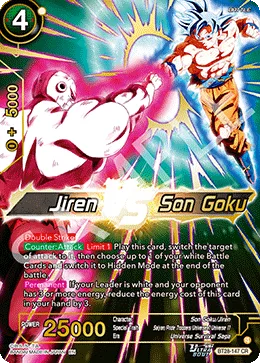 BT28-147 Jiren VS Son Goku
