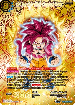 BT28-148 SS4 Son Goku (Mini), Comeback Power (GDR)