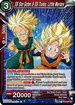 BT29-005 SS Son Goten & SS Trunks, Little Warriors