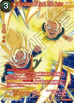 BT29-005 SS Son Goten & SS Trunks, Little Warriors (SPR)