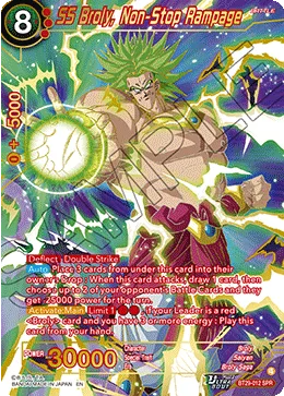 BT29-012 SS Broly, Non-Stop Rampage (SPR)
