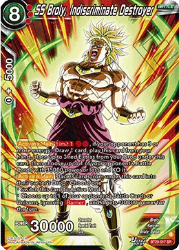 BT29-017 SS Broly, Indiscriminate Destroyer