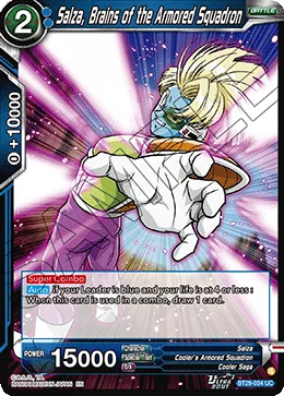BT29-034 Salza, Brains of the Armored Squadron