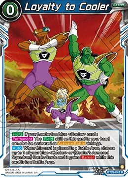 BT29-042 Loyalty to Cooler