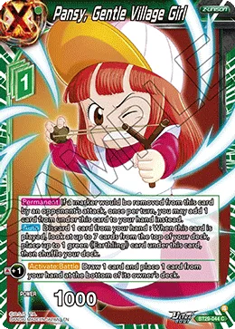 BT29-044 Pansy, Gentle Village Girl