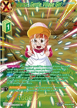 BT29-044 Pansy, Gentle Village Girl (SPR)