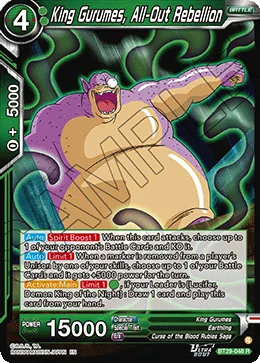 BT29-048 King Gurumes, All-Out Rebellion