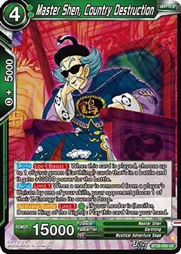 BT29-055 Master Shen, Country Destruction