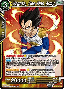 BT29-064 Vegeta, One-Man Army