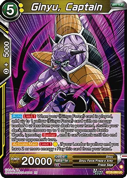 BT29-069 Ginyu, Captain