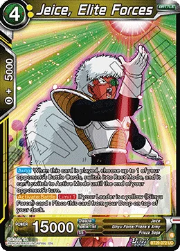 BT29-072 Jeice, Elite Forces